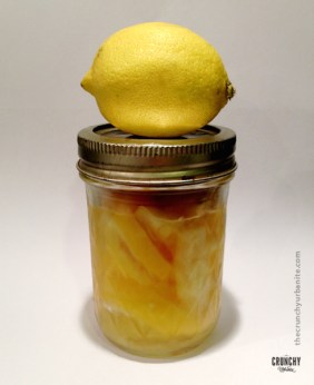 Easy DIY Lemon-Vinegar Everything Cleaner — works just as well as all those fancy cleaners, and costs next-to-nothing to make! thecrunchyurbanite.com