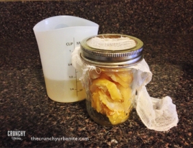 Easy DIY Lemon-Vinegar Everything Cleaner — works just as well as all those fancy cleaners, and costs next-to-nothing to make! thecrunchyurbanite.com