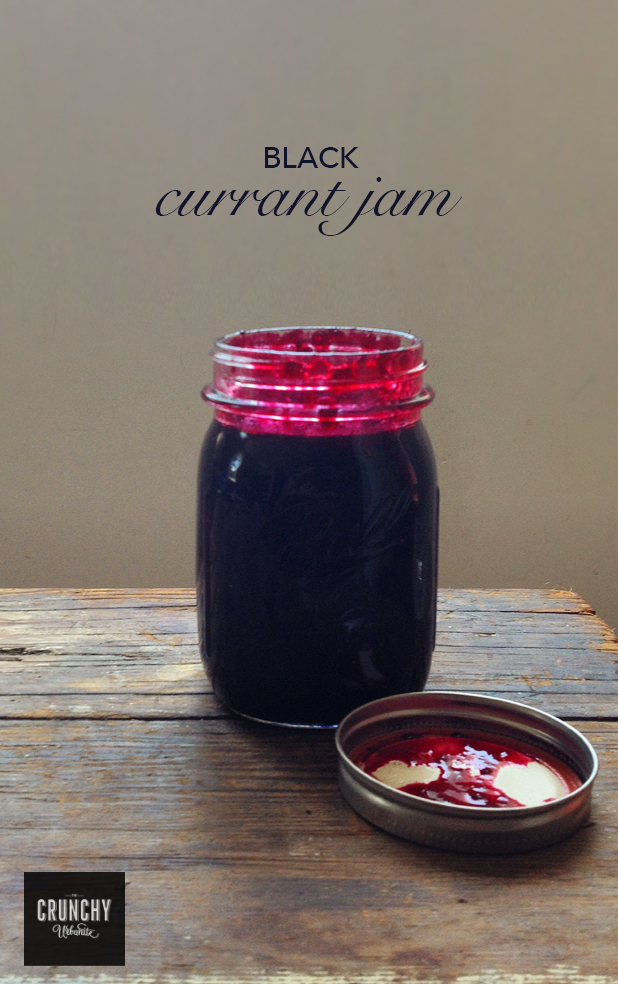 Black Currant Jam | The Crunchy Urbanite
